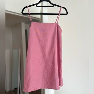 Reformation Aubree Linen Dress